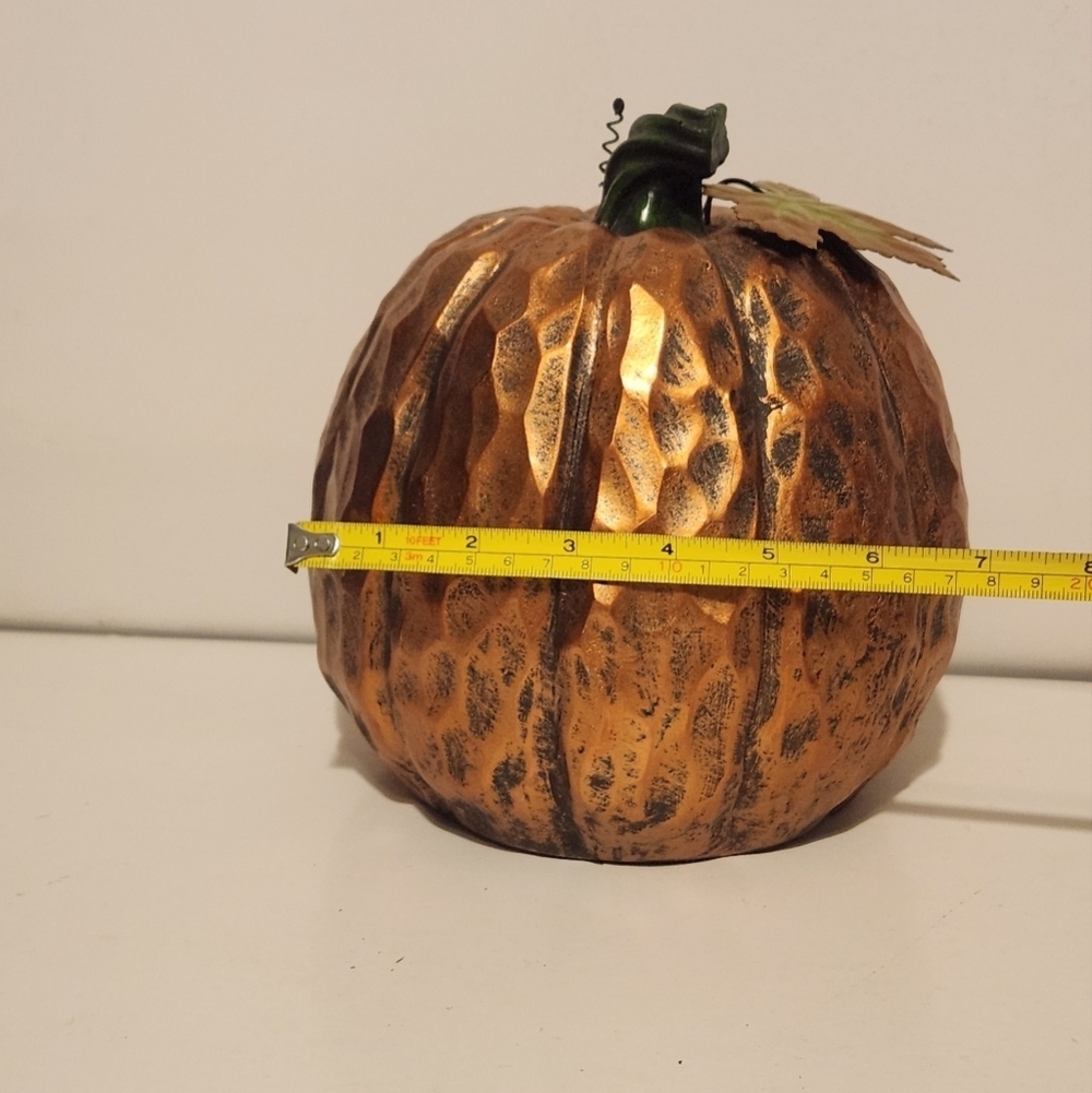 8” Decorative Seasonal Pumpkin - Picture 8 of 8